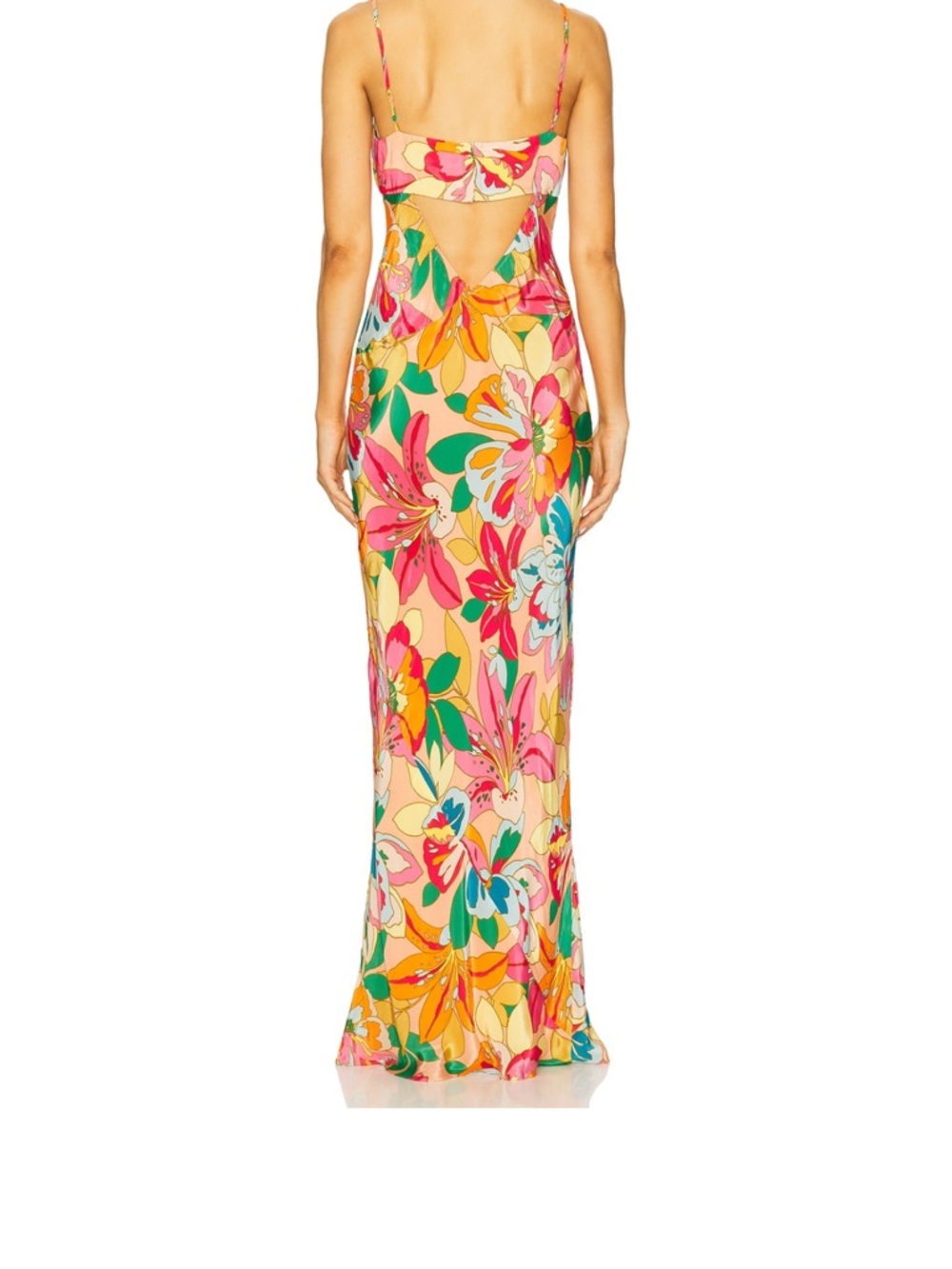 Amanda Uprichard - Janeiro Maxi Dress in Botanico - Picture 3 of 4